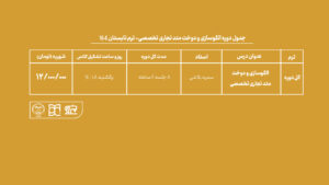 دوره آموزش دوخت تجاری تخصصی جهاد دانشگاهی واحد هنر