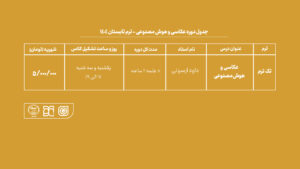 دوره آموزشی عکاسی و هوش مصنوعی جهاد دانشگاهی هنر