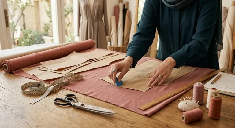 pattern making and sewing